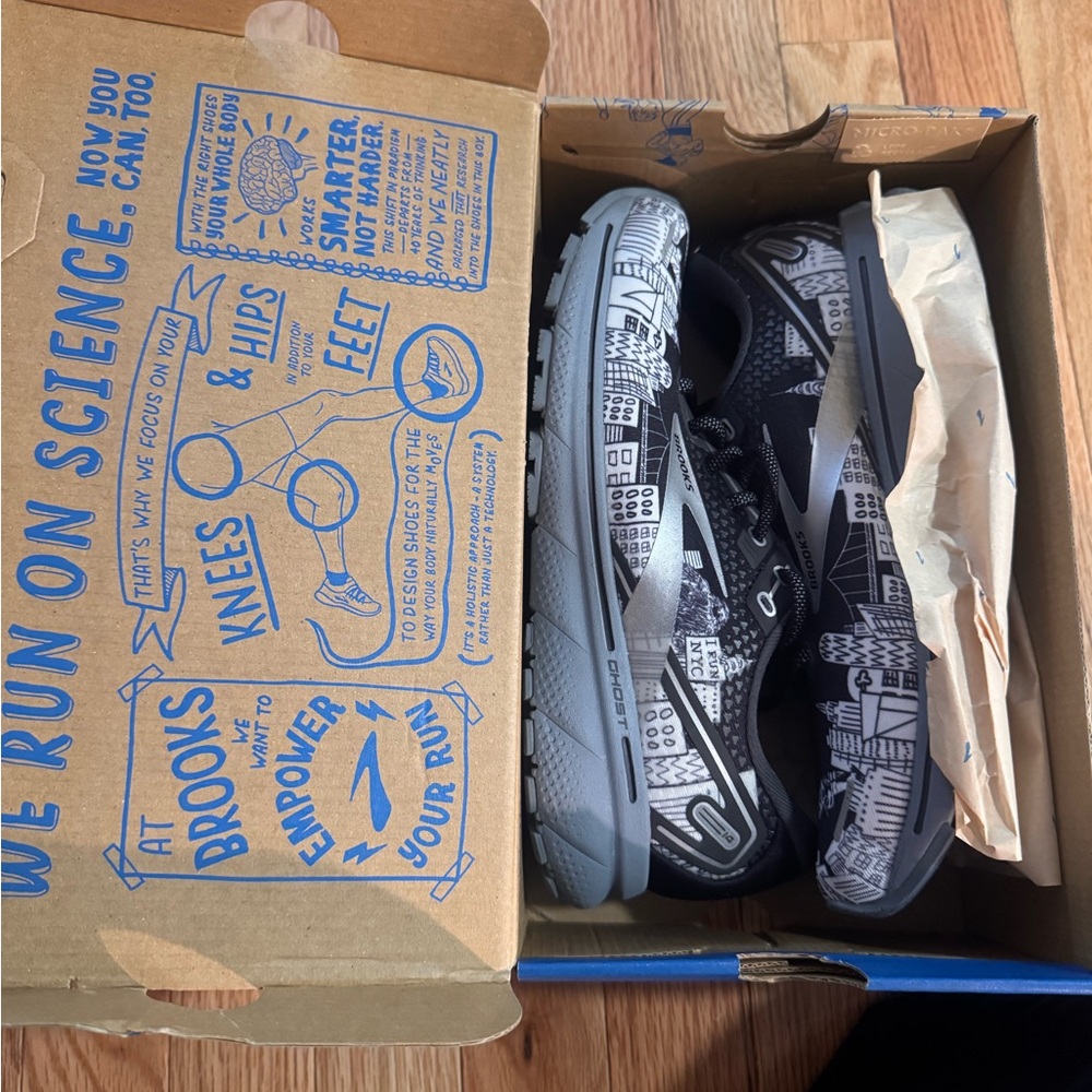 Black & White Graphic Sneakers